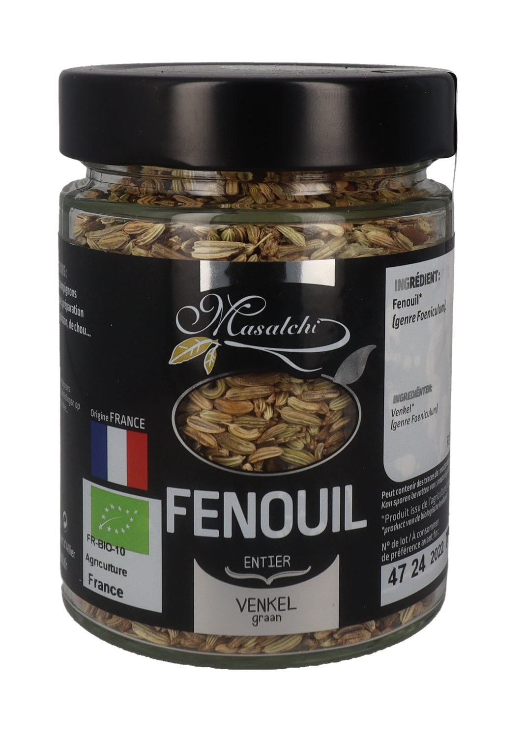 Fenouil Graines Bio Herbier De France 50g - La Fourche