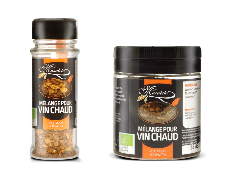 Epices pour Vin Chaud Bio - mélange maison - 100g et 1 kg